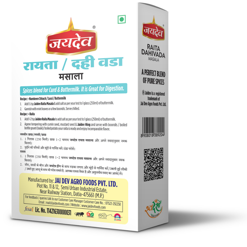 jaidev products (1) Jaidev Foods Raita / Dahi Vada Masala