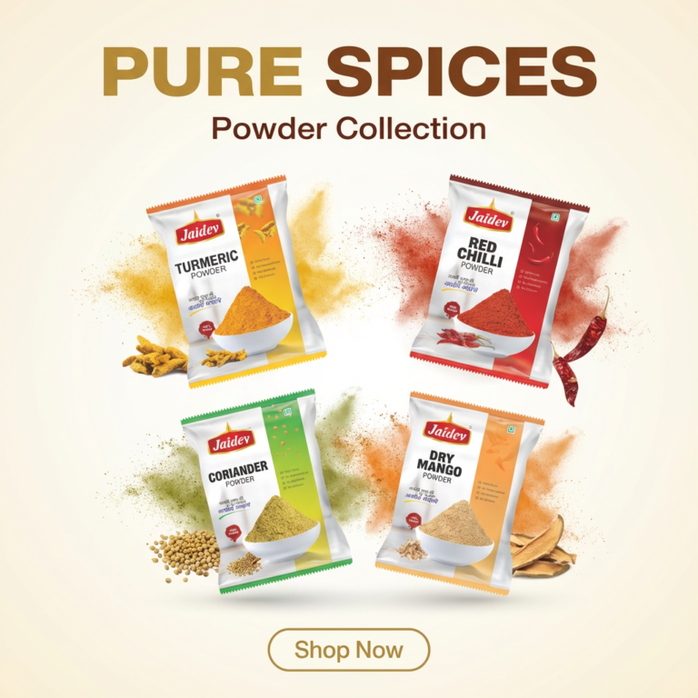 Jaidev Foods pure authentic Indian spices and masalas